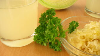 Šťava z fermentovanej kapusty