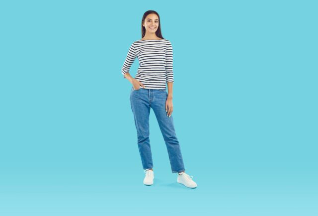 rovné džíny
