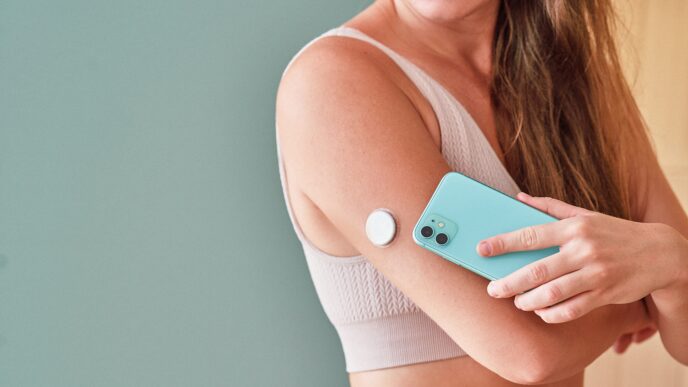 senzor na sledovanie hladiny cukru v krvi