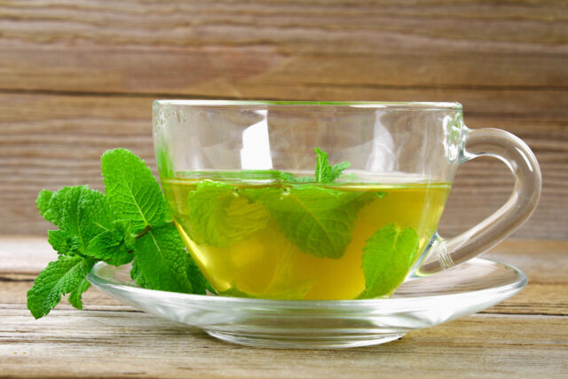 mätový čaj