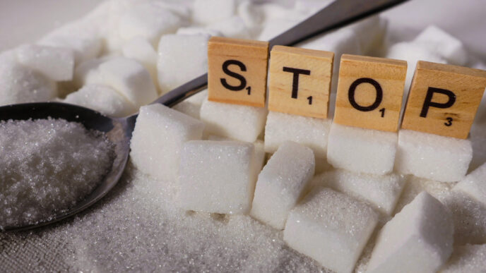 znížiť množstvo cukru