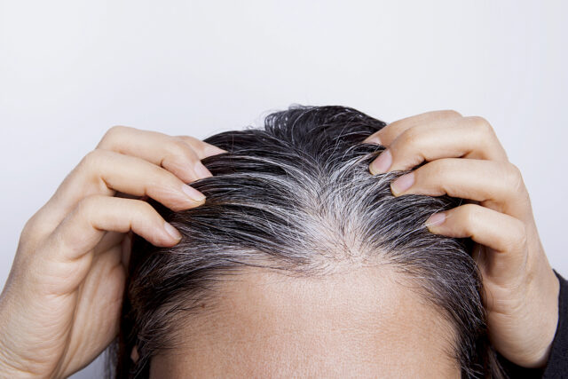 Šedivé vlasy