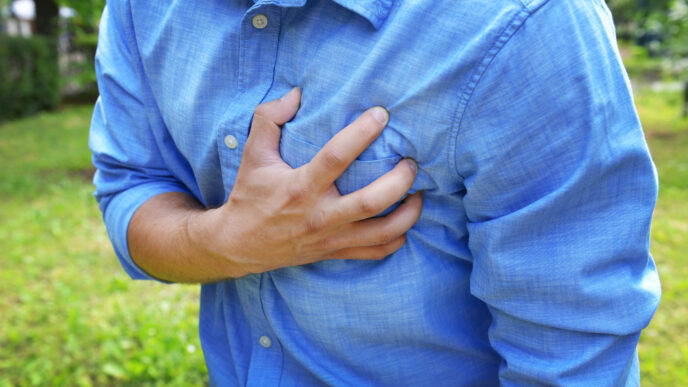 bolesť na hrudníku