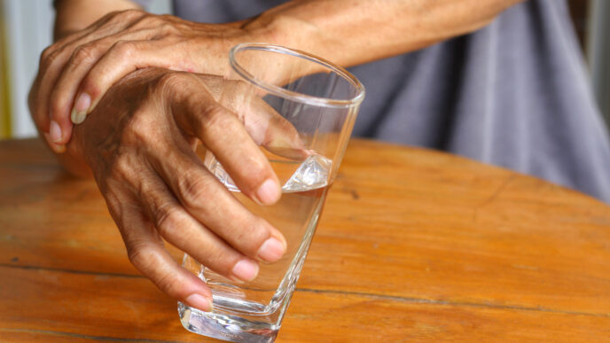 človek s Parkinsonom