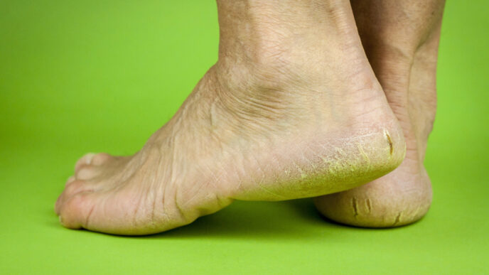 praskliny na pätách