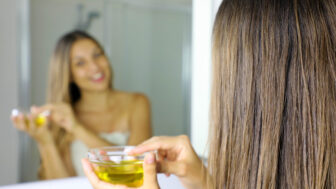 olivový olej na vlasy