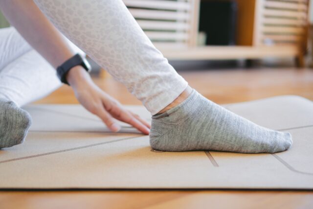 cvičenie na chodidlá