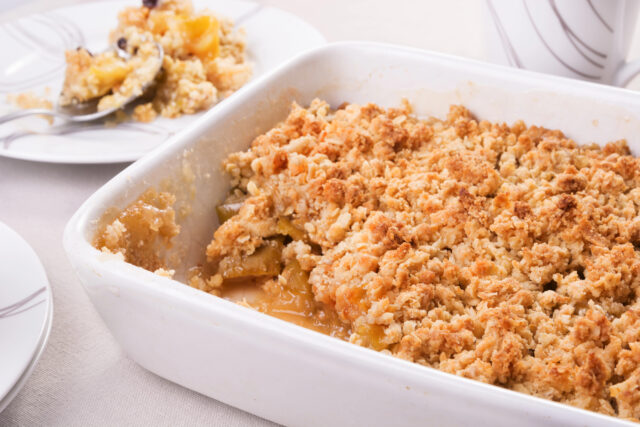 Jablkový crumble
