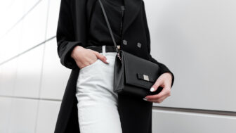 čierno biely outfit