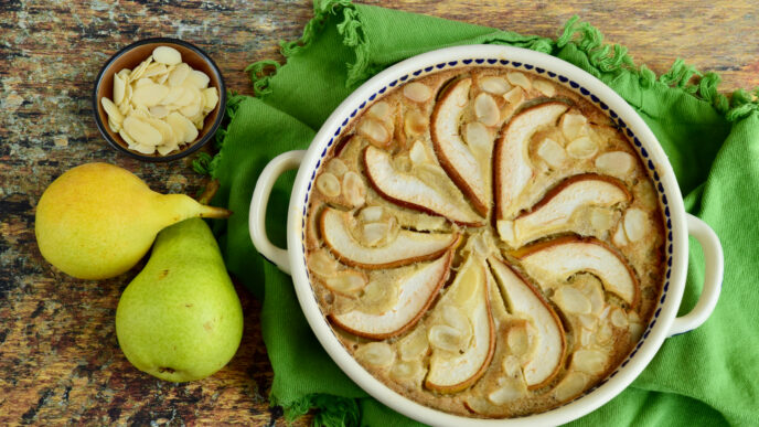 Hruškový clafoutis