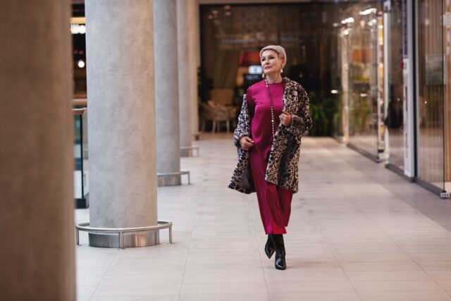 outfit 60 ročnej ženy