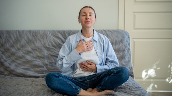 dýchanie proti stresu