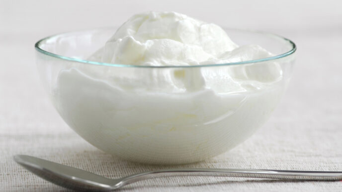 biely jogurt