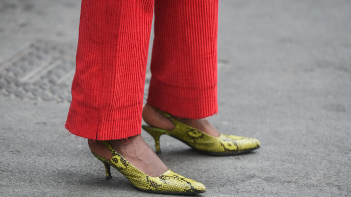 Kitten heels topánky