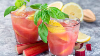 smoothie z rebarbory