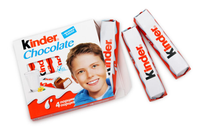 kinder čokoláda