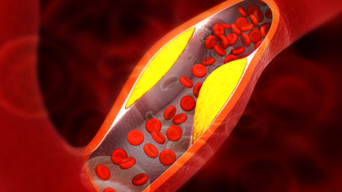ilustrácia vysokého cholesterolu