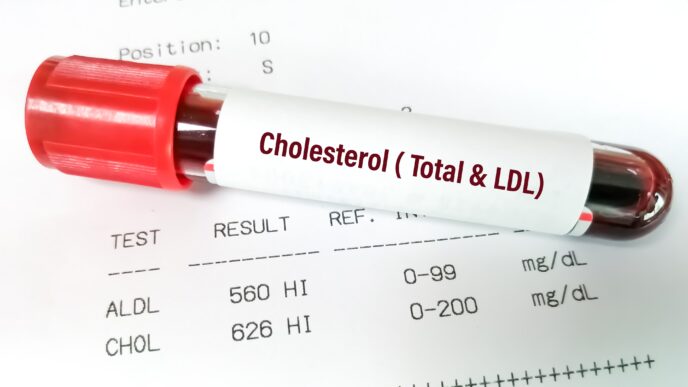 vzorka krvy na cholesterol