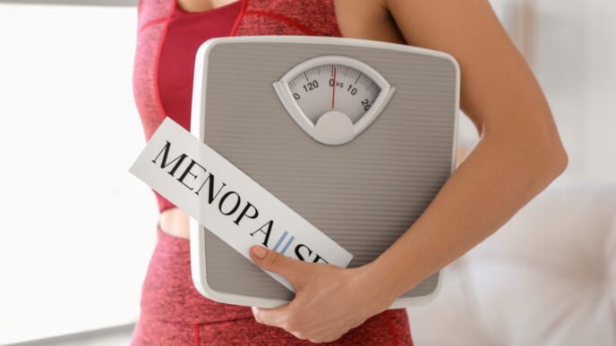 priberanie v menopauze