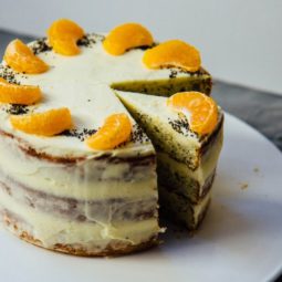 Mandarínkovo maková torta