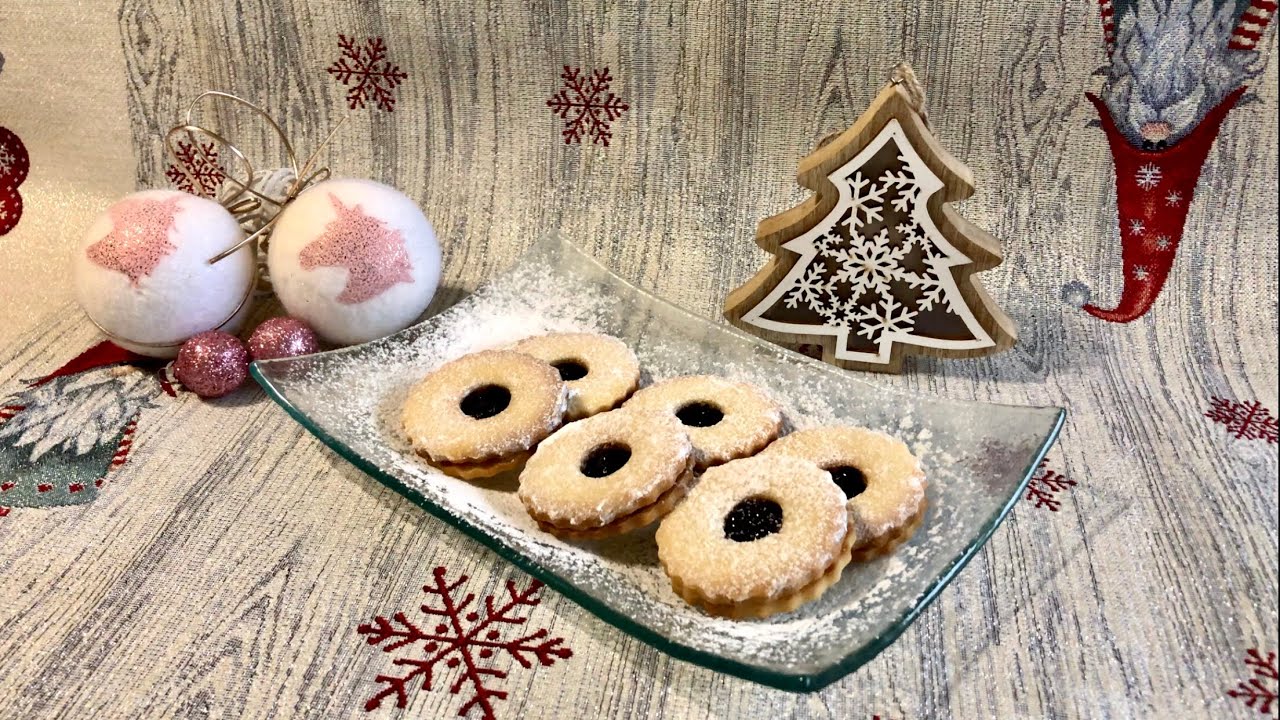 Linecké Koláčiky | Butter Cookies - Mňamky-Recepty.sk