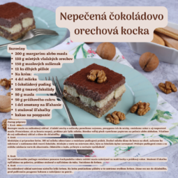 Nepecena cokoladovo orechova kocka prispevok na instagram stvorcovy.png