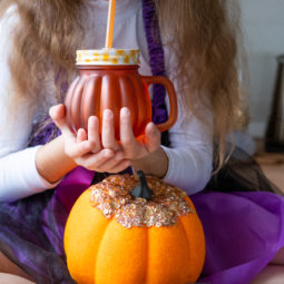 Strašidelný halloweensky koktail pre deti