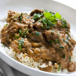 Skvelý hubový stroganoff