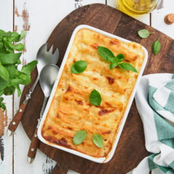 Výborné tekvicové lasagne