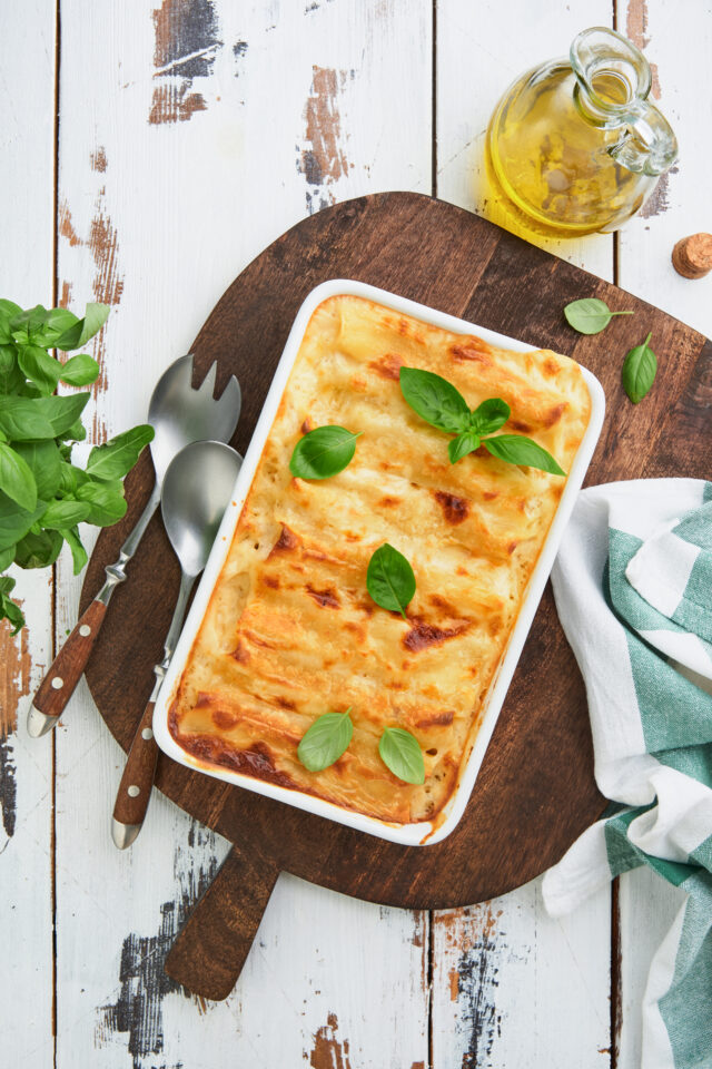 Výborné tekvicové lasagne