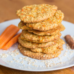 Zdravé mrkvové cookies s ovsenými vločkami