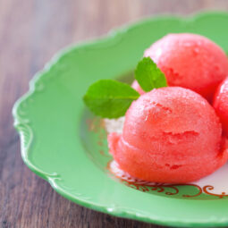 Osviežujúci melónový sorbet