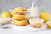 Citrónové muffiny bez mlieka a vajec: Sladká jednoduchosť z piatich surovín