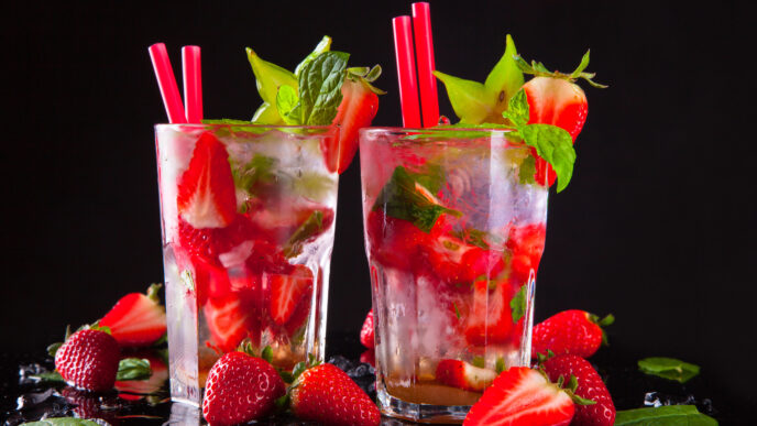 Jahodové mojito – ovocné osvieženie pre letné dni