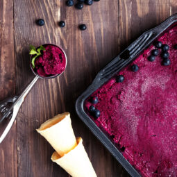 Čučoriedkový sorbet: letné osvieženie, ktoré zvládne pripraviť každý!