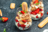 Svieže jahodové tiramisu