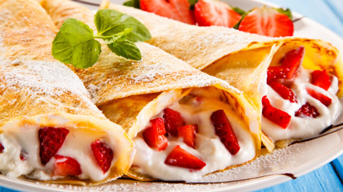 Svieže letné jedlo, ktoré zasýti, ale nezaťaží - palacinky