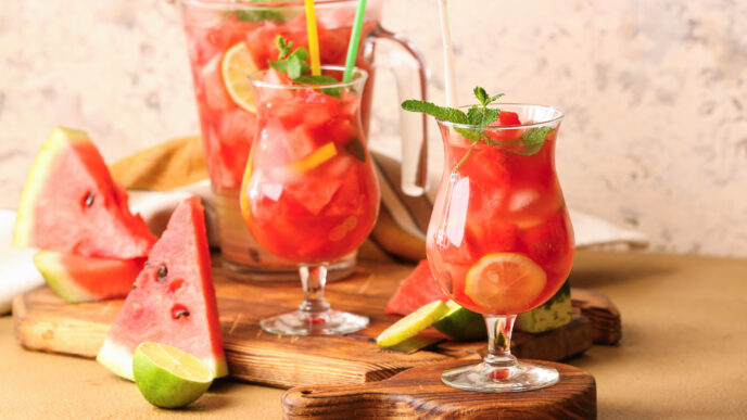 Domáca melónová limonáda: Letný drink, ktorý osvieži a poteší