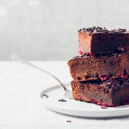Brownies z červenej repy