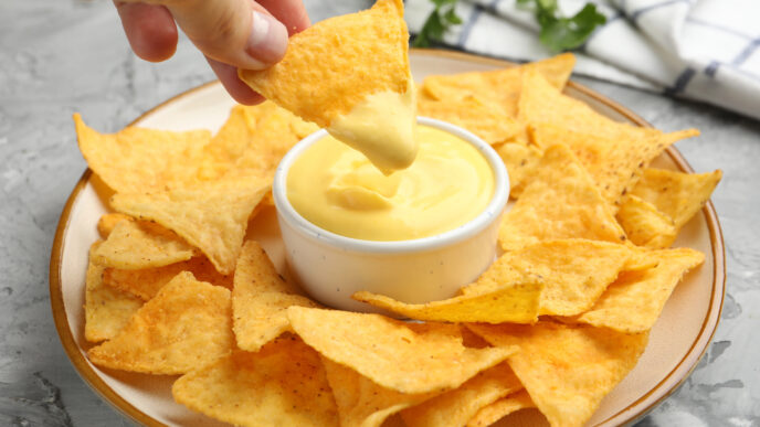 Krémová syrová omáčka k nachos: Rýchla pochúťka na pohodový večer