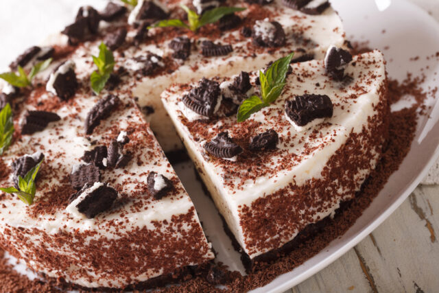 Nepečená oreo torta