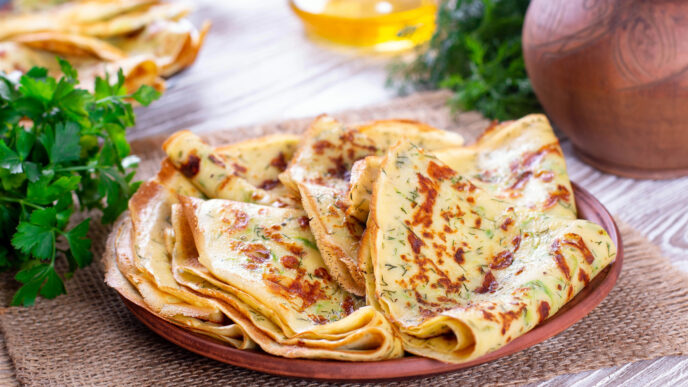 Slané cuketové palacinky s cesnakom a syrom: Lacná delikatesa, ktorú pripraví každý