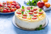 Slaná nepečená torta