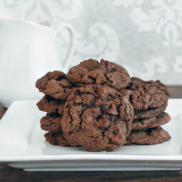 Čokoládové cookies s čučoriedkami