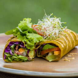 Cuketový zeleninový wrap – ľahký a zdravý obed plný chuti