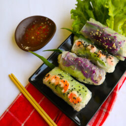 Farebné zeleninové závitky – ľahké, svieže a vždy vítané