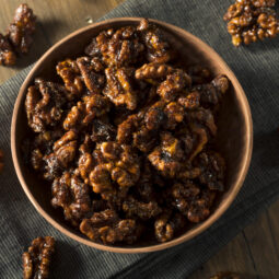 Karamelizované vlašské orechy