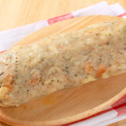 Žemľová knedľa podľa Pohlreicha