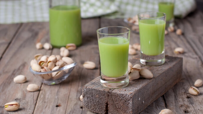 Domáci pistáciový likér – výnimočný darček s chuťou elegancie