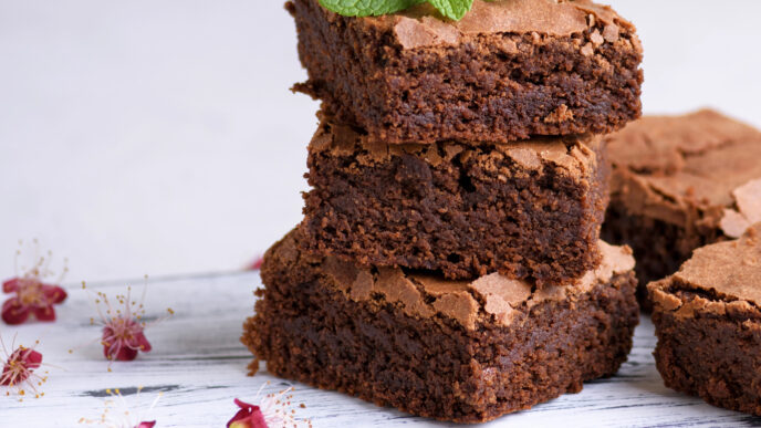 Neodolateľné jablkové brownies bez lepku: vláčne, rýchle a len zo štyroch prísad